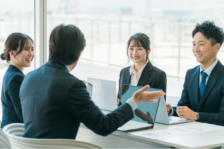 内定者研修の様子